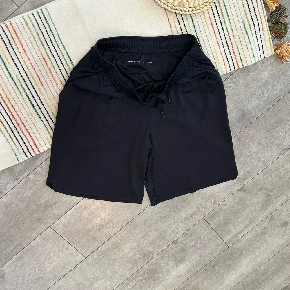 Kids Black Casual Shorts